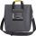 QIO Pina Lenkertasche schwarz/anthrazit 20 L