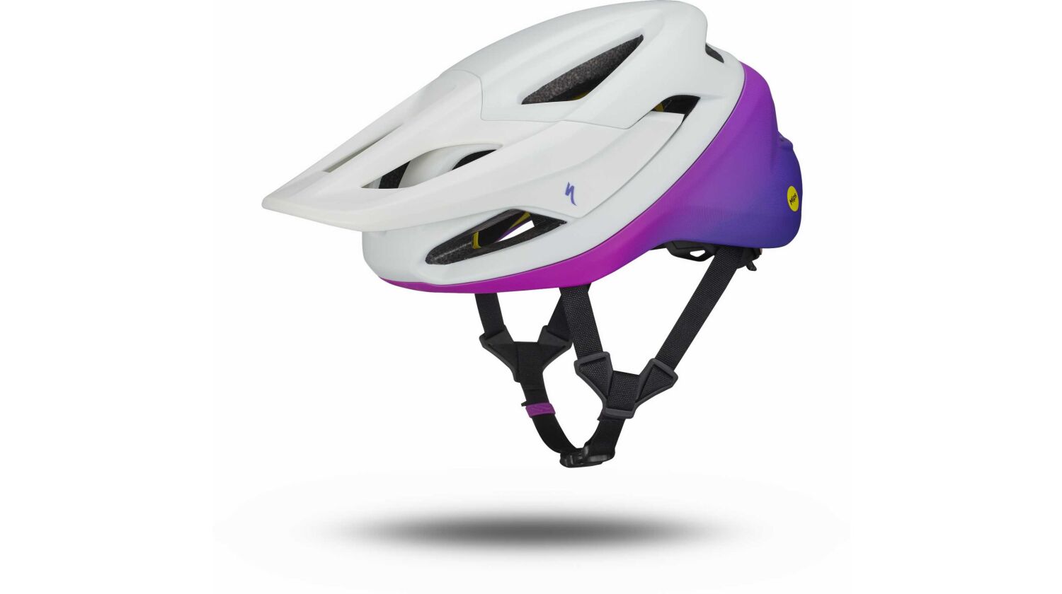 Specialized Camber MTB-Helm dune white/purple orchid