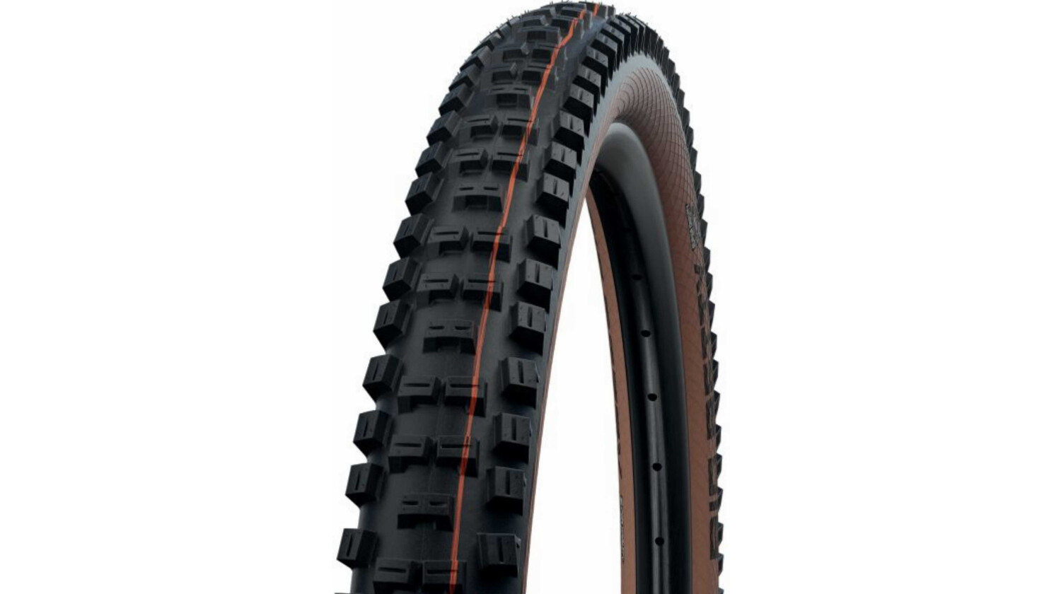 Schwalbe Big Betty Evo Addix Soft Evolution Line, TLE, Faltreifen 27,5" SnakeSkin, Super Gravity schwarz/bronze 62-584