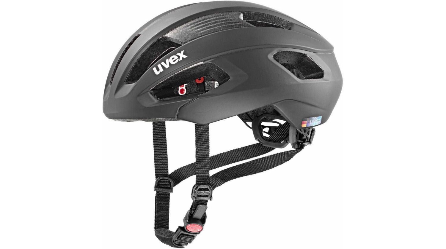 Uvex Rise CC Rennrad-Helm all black matt