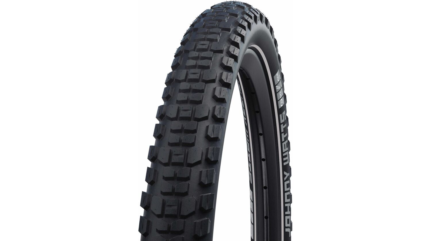 Schwalbe Johnny Watts Addix Perf, DD, GreenGuard,Tube, Drahtreifen 27,5"  black-reflex