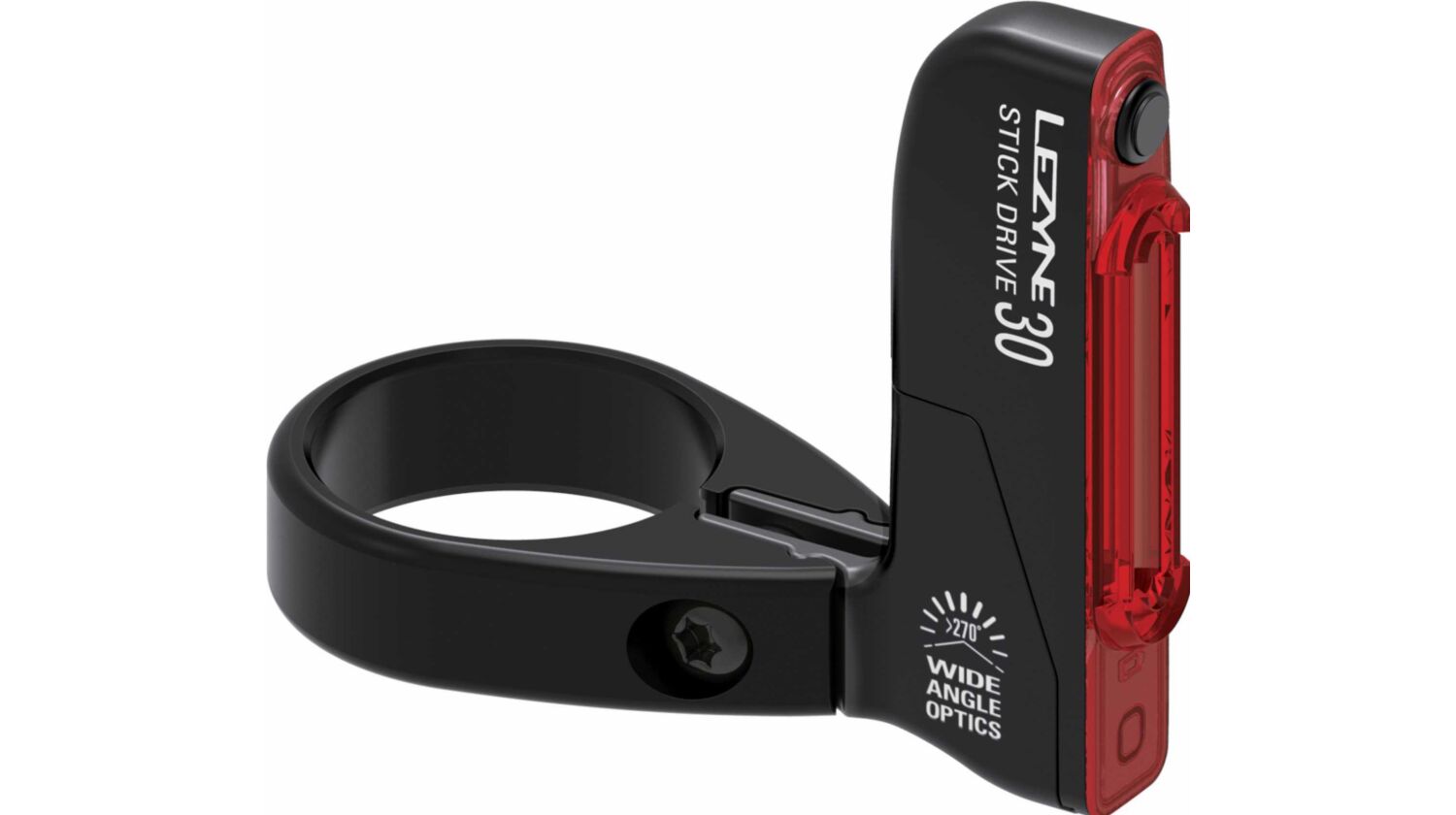 Lezyne LED Stick Drive StVZO Seat Clamp Rücklicht schwarz