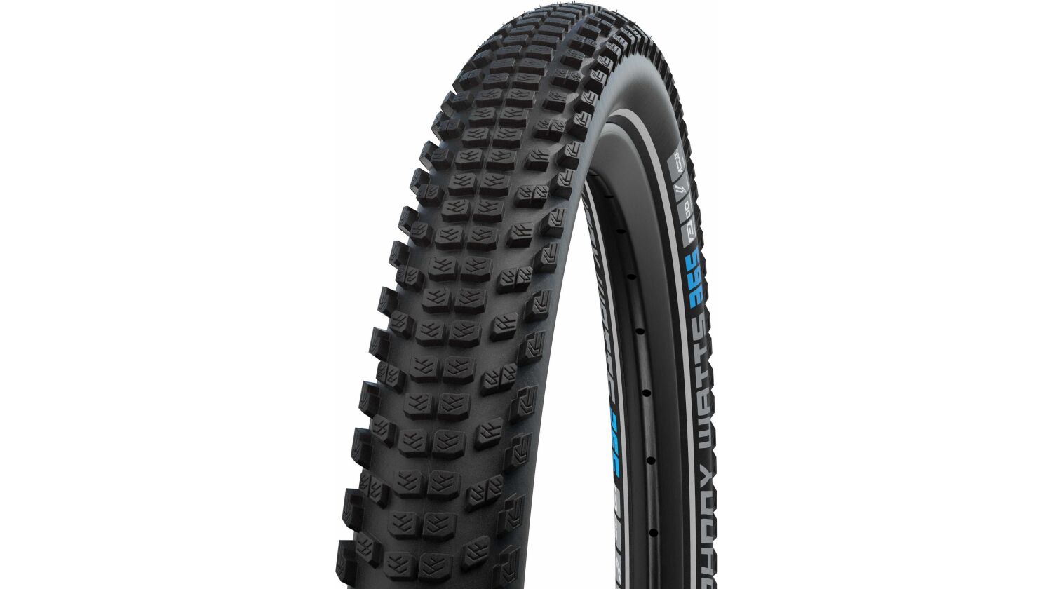 Schwalbe Johnny Watts 365 DD, GreenGuard, Performance Line, SnakeSkin Drahtreifen 27,5" Addix 4Season black-reflex