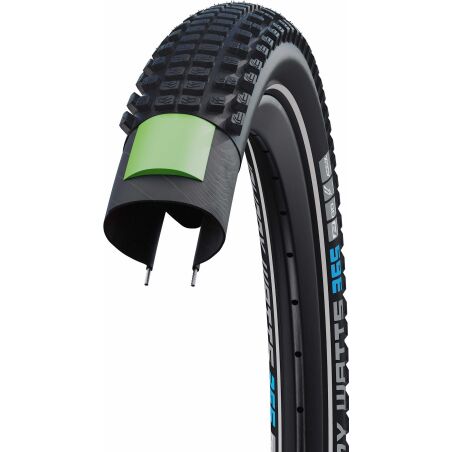 Schwalbe Johnny Watts 365 DD, GreenGuard, Performance Line, SnakeSkin Drahtreifen 27,5&quot; Addix 4Season black-reflex