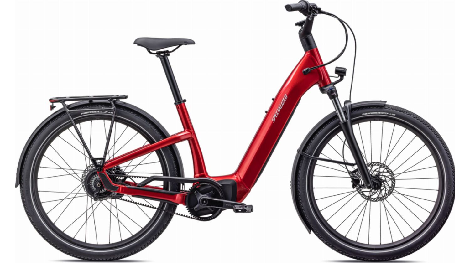 Specialized Turbo Como 3.0 IGH NB 530 Wh E-Bike Wave 27,5" red tint/silver reflective