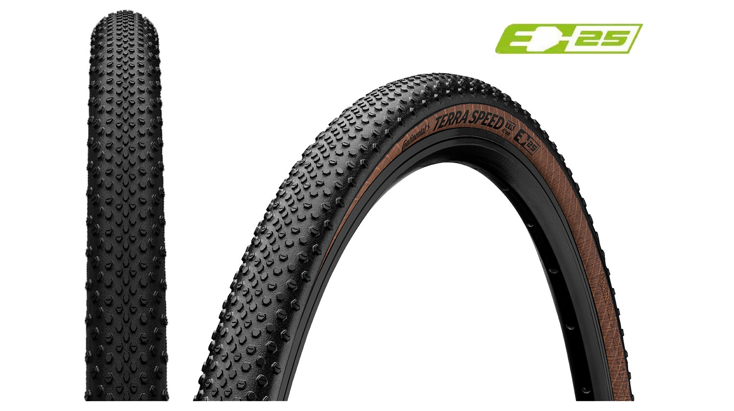 Continental Terra Speed ProTection TL-Ready 28" Faltreifen schwarz/transparent