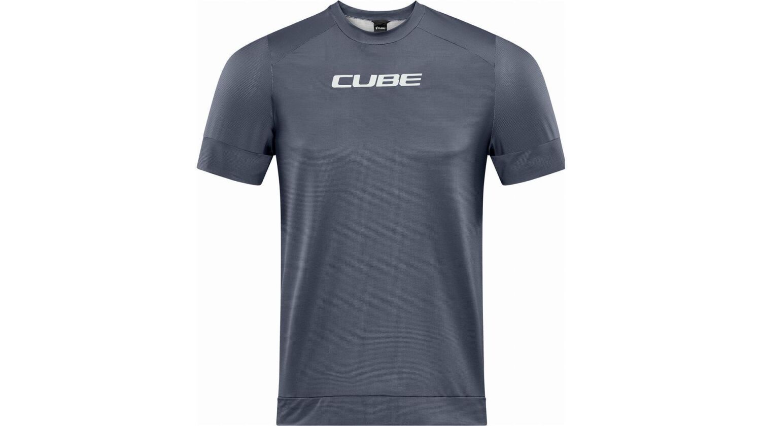 Cube ATX Rundhalstrikot Kurzarm dark grey