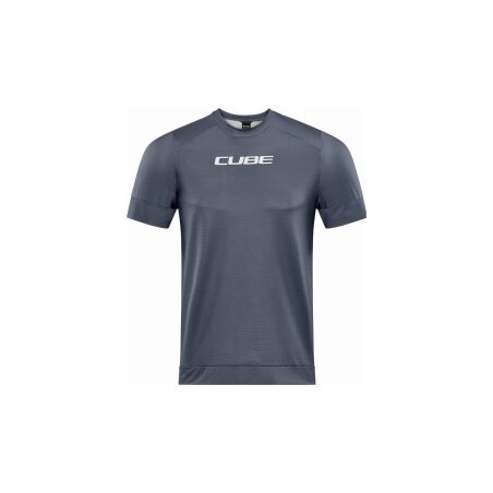 Cube ATX Rundhalstrikot Kurzarm dark grey