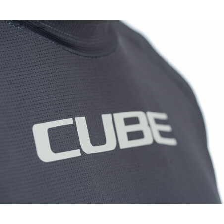 Cube ATX Rundhalstrikot Kurzarm dark grey