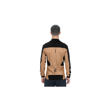 Cube ATX Trikot Full Zip CMPT Langarm brown&acute;n&acute;black