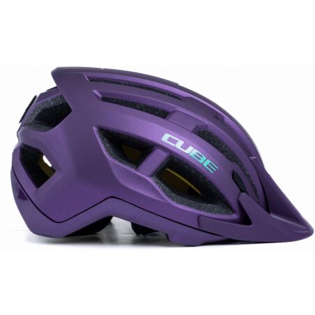 Cube Offpath Mips MTB-Helm purple