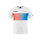 Cube Teamline Rundhalstrikot Kurzarm white´n´blue´n´red