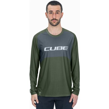 Cube Vertex Rundhalstrikot TM Langarm...