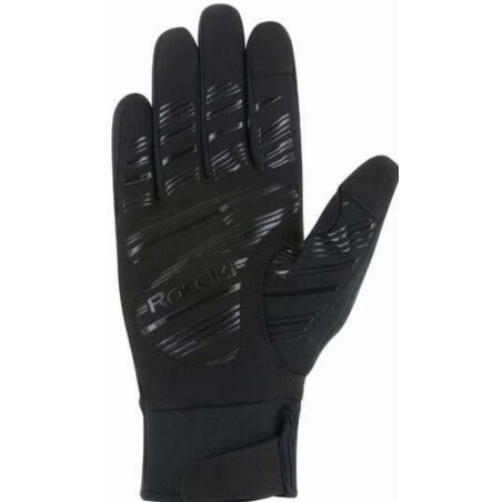 Roeckl Reichenthal Jr. Handschuhe lang black/sulphur spring