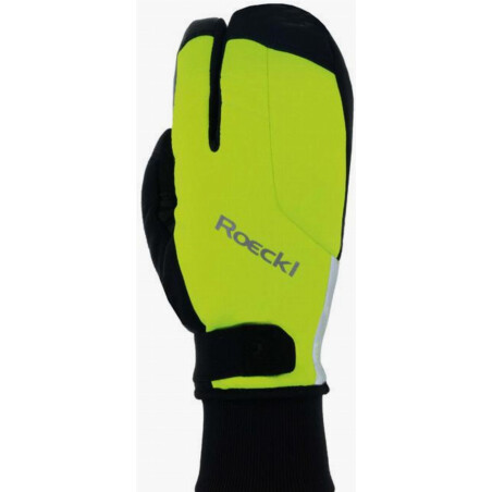 Roeckl Villach 2 Trigger Handschuhe lang fluo yellow