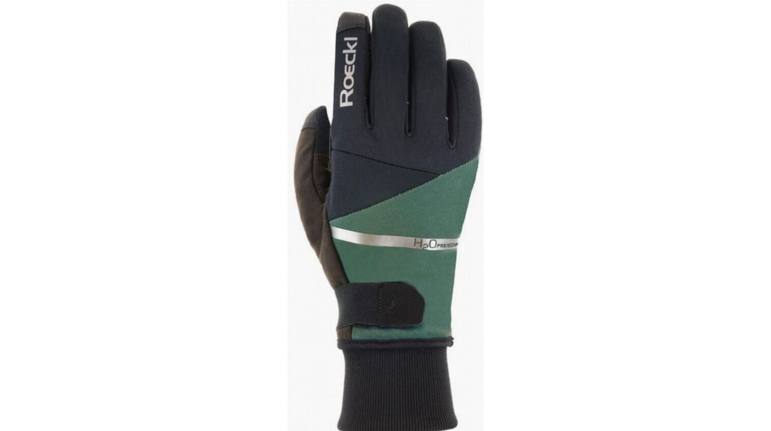 Roeckl Vuno Handschuhe lang black/laurel leaf