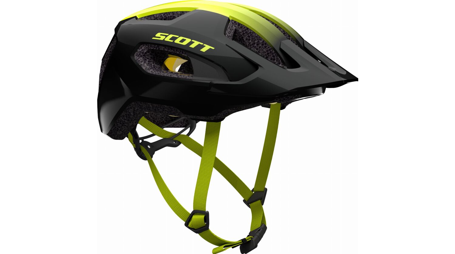 Scott Supra Plus Helm black/radium yellow