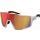 Scott Shield Compact Sonnenbrille white matt red chrome