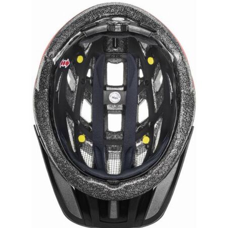 Uvex I-VO CC MIPS Helm black-red matt