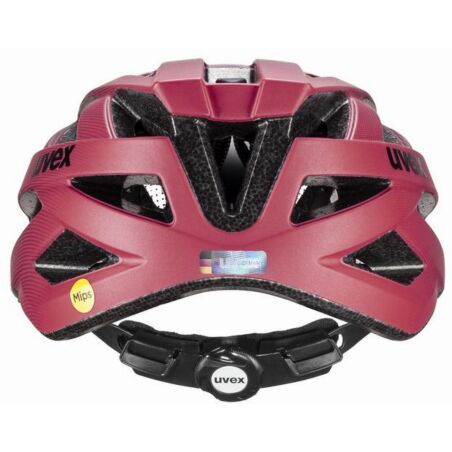 Uvex I-VO CC MIPS Helm black-red matt