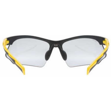 Uvex Sportstyle 802 V Sportbrille black matt-sunbee/smoke