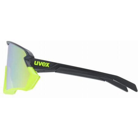 Uvex Sportstyle 231 2.0 Sportbrille black yellow matt/mirror yellow