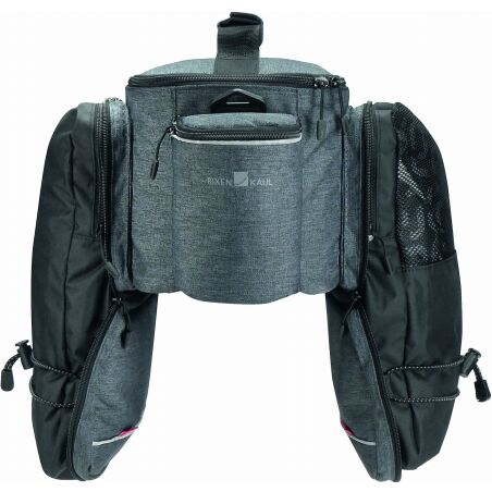 KLICKfix Rackpack Sport Plus f&uuml;r Racktime Gep&auml;cktr&auml;gertasche grau 12 - 18 L