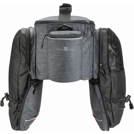 KLICKfix Rackpack Sport Plus mit Uniklip 2 Gep&auml;cktr&auml;gertasche grau 12 - 18 L