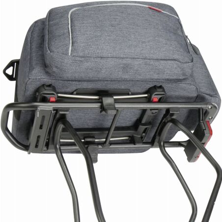 KLICKfix Rackpack Sport Plus mit Uniklip 2 Gep&auml;cktr&auml;gertasche grau 12 - 18 L