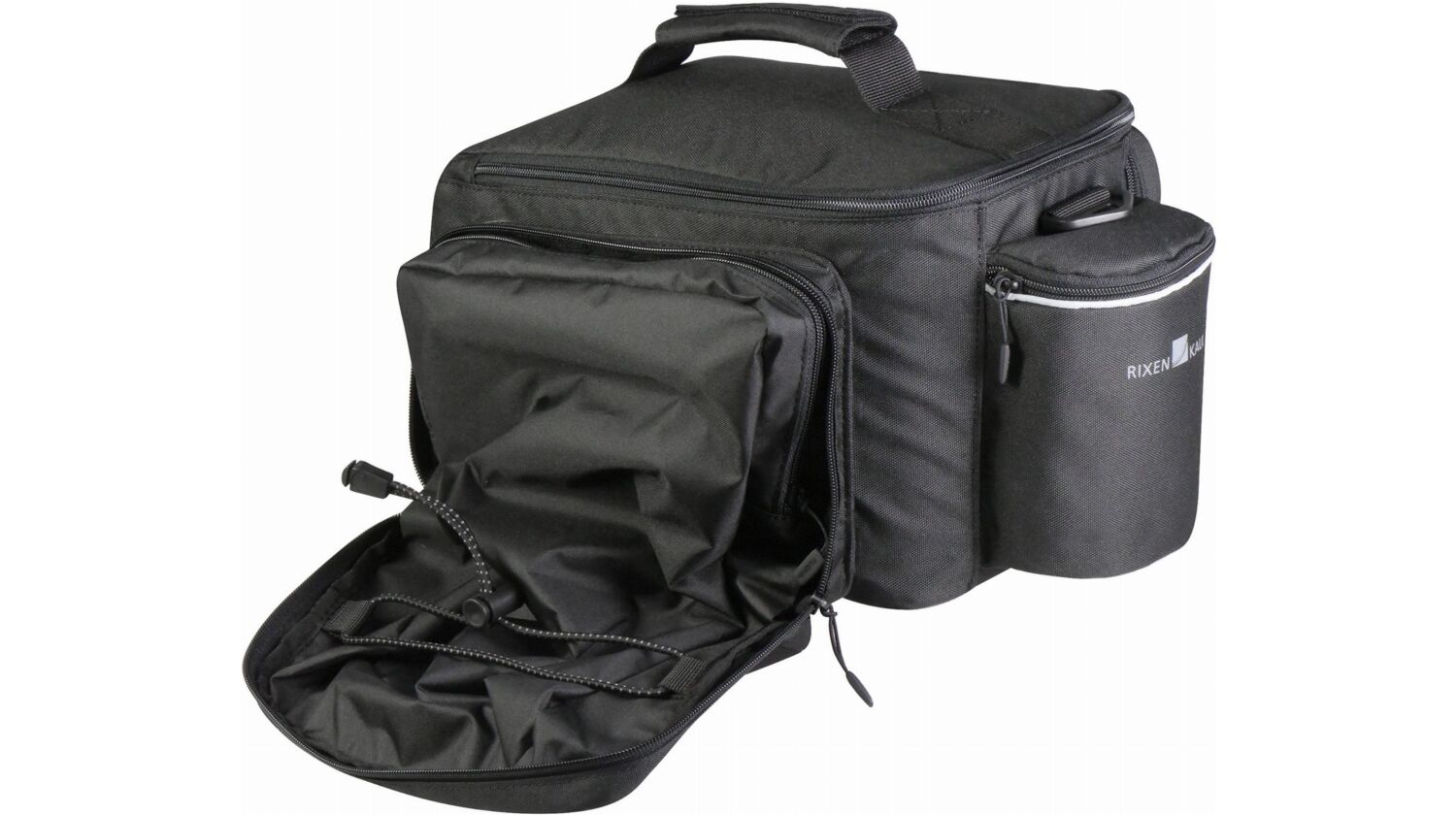 KLICKfix Rackpack Sport Plus mit Uniklip 2 Gepäckträgertasche schwarz 12 - 18 L