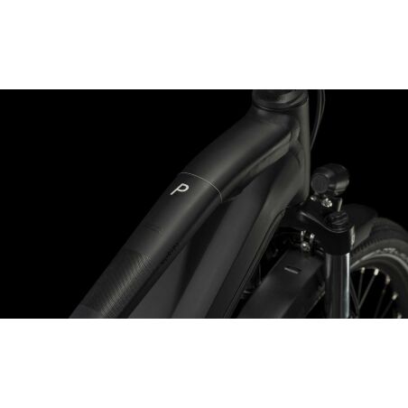Cube Nuride Hybrid Pro Allroad 625 Wh E-Bike Easy Entry 28&quot; black&acute;n&acute;metal