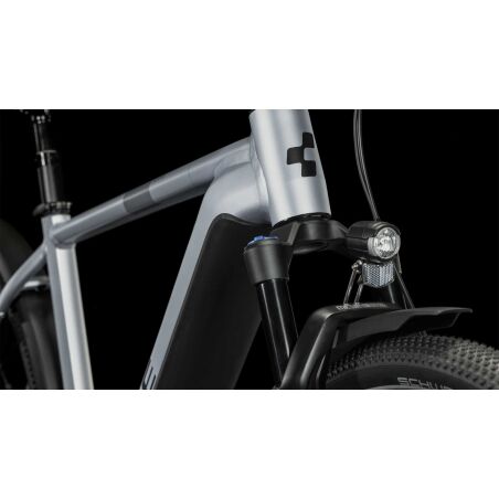 Cube Nuride Hybrid EXC Allroad 750 Wh E-Bike Easy Entry 28&quot; polarsilver&acute;n&acute;black