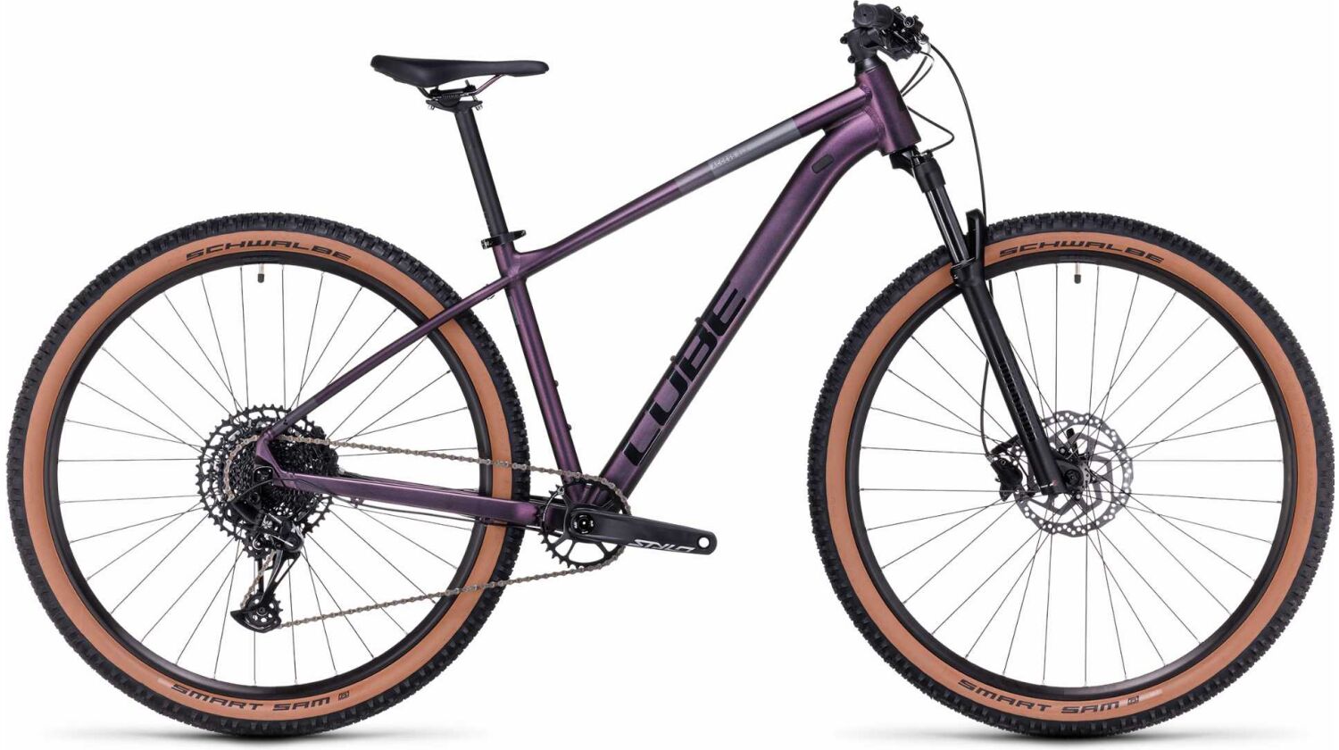 Cube Access WS SLX MTB-Hardtail Diamant shiftpurple´n´black