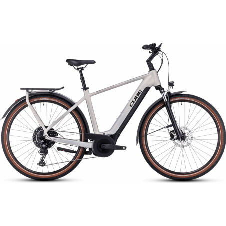 Cube Touring Hybrid Pro 625 Wh E-Bike Diamant 28&quot; pearlysilver&acute;n&acute;black