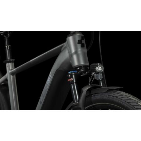 Cube Touring Hybrid EXC 500 Wh E-Bike Diamant 28&quot; grey&acute;n&acute;metal