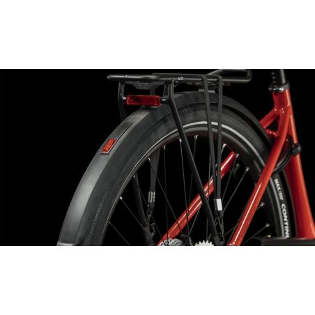 Cube Supreme Sport Hybrid Pro 500 Wh E-Bike Easy Entry 28&quot; red&acute;n&acute;black