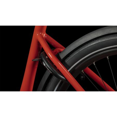 Cube Supreme Sport Hybrid Pro 500 Wh E-Bike Easy Entry 28&quot; red&acute;n&acute;black