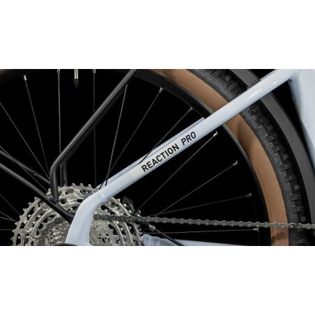 Cube Reaction Hybrid Pro Allroad 500 Wh E-Bike Easy Entry 27,5&quot; flashwhite&acute;n&acute;black