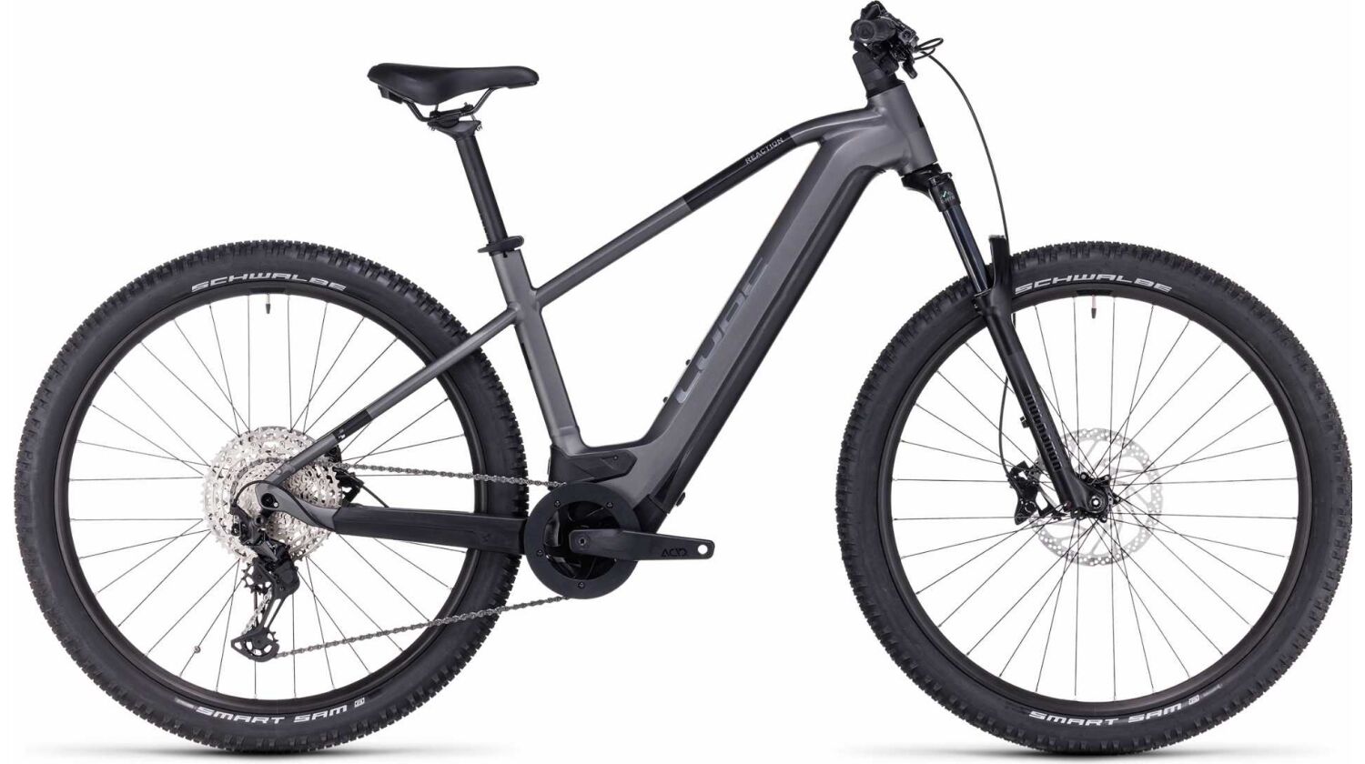 Cube Reaction Hybrid Race 625 Wh E-Bike Diamant grey´n´metal