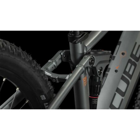 Cube Stereo Hybrid 120 Pro 750 Wh E-Bike Fully flashgrey&acute;n&acute;orange