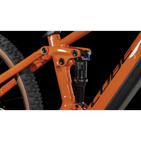 Cube Stereo Hybrid 120 Race 750 Wh E-Bike Fully fireorange&acute;n&acute;black