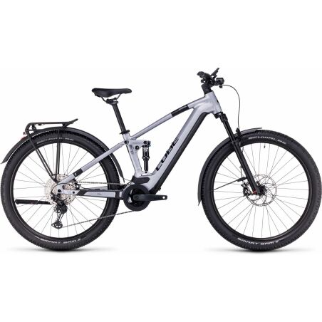 Cube Stereo Hybrid 120 Race Allroad 750 Wh E-Bike Fully polarsilver&acute;n&acute;black