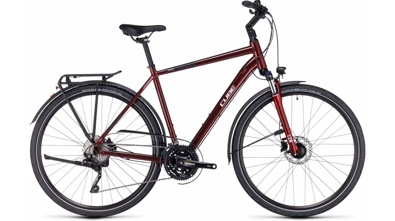 Cube Touring EXC Tourenrad Diamant 28" red´n´white