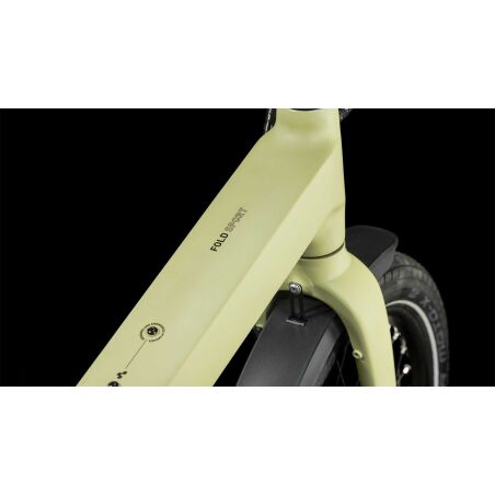 Cube Fold Sport Hybrid 500 Wh E-Bike 20&quot; green&acute;n&acute;black one size