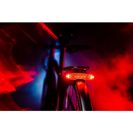 Lezyne E-Bike R&uuml;cklicht mit Bremslichtfunktion Super Bright Alert STVZO schwarz