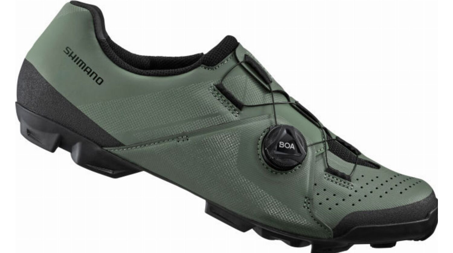 Shimano XC300 MTB-Schuhe Olive