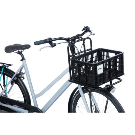 Basil Crate Fahrradkasten schwarz