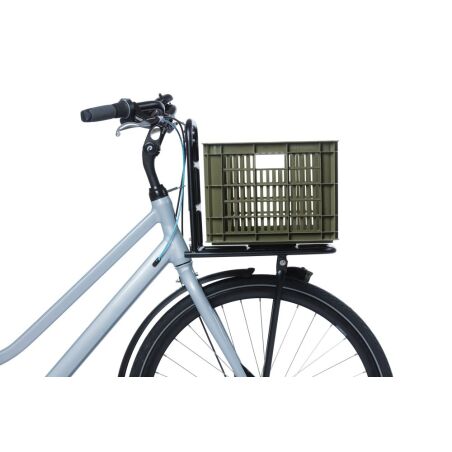 Basil Crate Fahrradkasten moss green