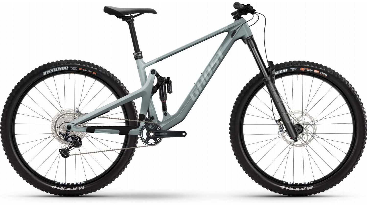 Ghost Riot AM Pro MTB-Fully 29" grey 1 / pearl light grey - glossy