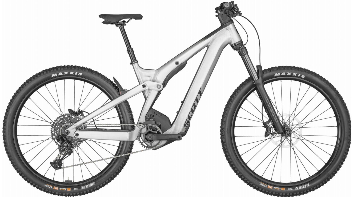 Scott Strike eRIDE 920 Evo 625 Wh E-Bike Fully 29" Raw Alloy